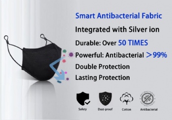 Silvadur  Silver Ion Antibacterial Washable Mask